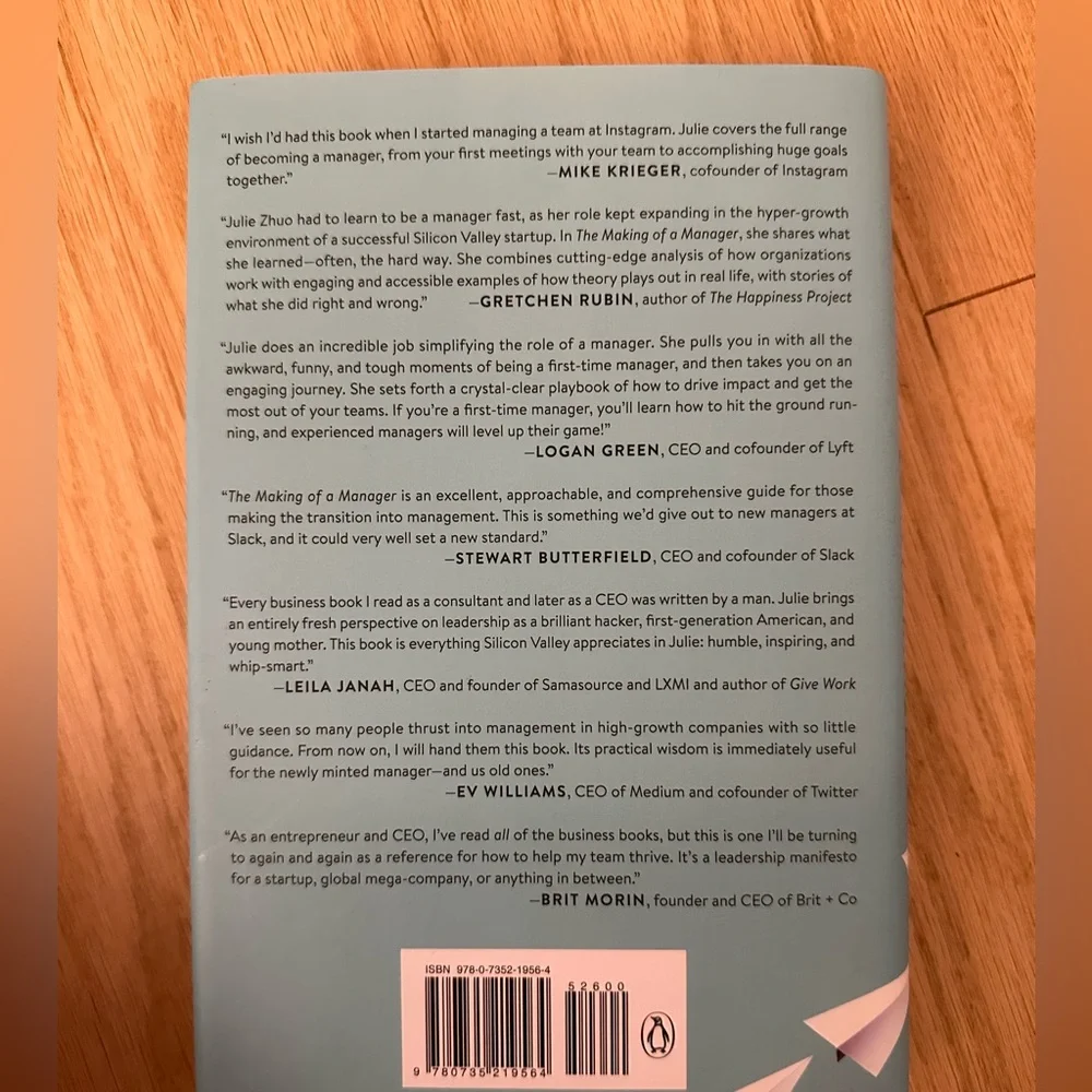 The Making of a Manager Book - Picture 3 of 3